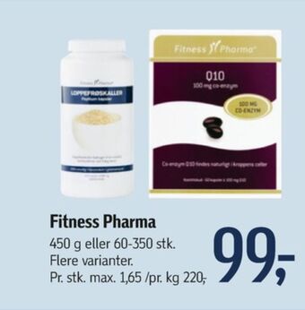 Føtex Fitness pharma kosttilskud tilbud