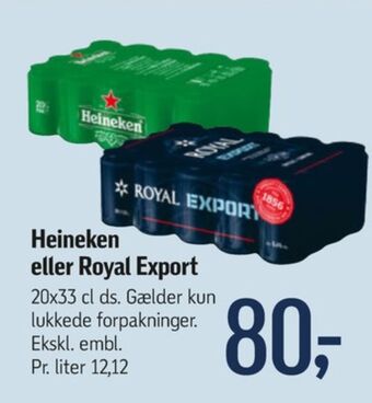 Føtex Heineken øl tilbud