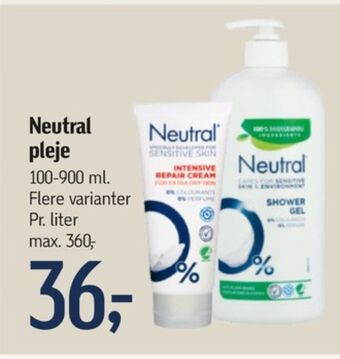 Føtex Neutral bodyshampoo tilbud