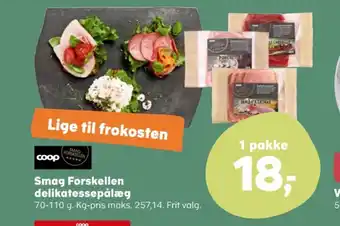 Kvickly Smag forskellen porchetta tilbud