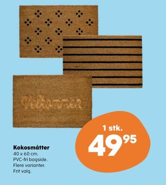 Kvickly Ukendt dørmåtte tilbud