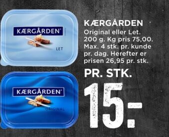 MENY Kærgården smørbar let tilbud