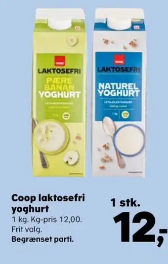 SuperBrugsen Coop yoghurt naturel 1,5% tilbud