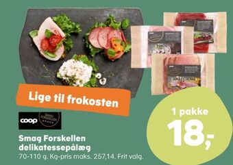 SuperBrugsen Smag forskellen porchetta tilbud