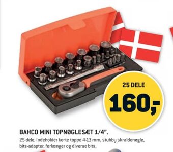 XL-BYG Bahco topnøglesæt tilbud
