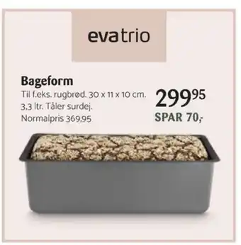 Kop & Kande Eva trio bageform tilbud