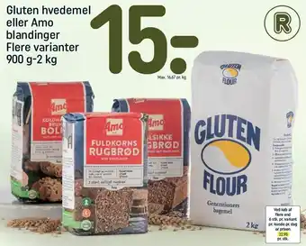 REMA 1000 Gluten hvedemel eller amo blandinger tilbud