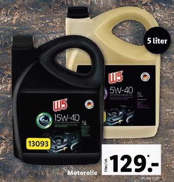 Lidl Motorolie tilbud