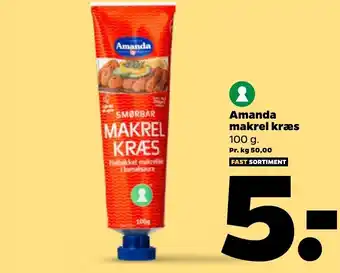 Netto Amanda Makrek Kræs tilbud