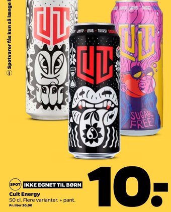 Netto Cult Energy tilbud
