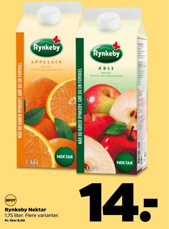 Netto Rynkeby Nektar tilbud