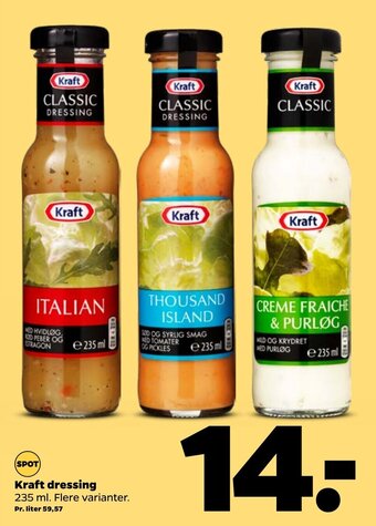Netto Kraft dressing tilbud