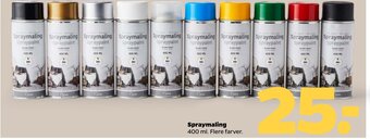 Spraymaling