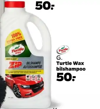 Turtle Wax bilshampoo