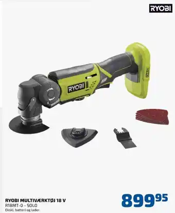 Davidsen Ryobi multiværktøj tilbud