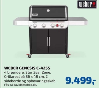 Davidsen Weber gasgrill tilbud