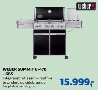 Davidsen Weber gasgrill tilbud