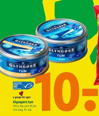 Coop 365 Glyngøre tun tilbud