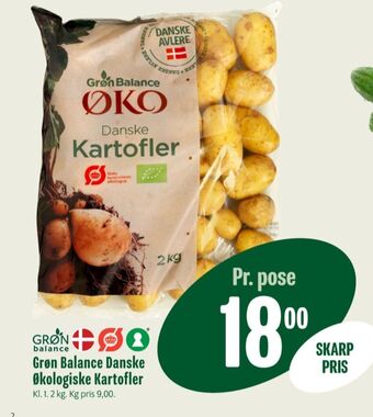 Min Købmand Grøn balance kartofler tilbud