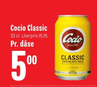 Min Købmand Cocio chokolademælk classic tilbud