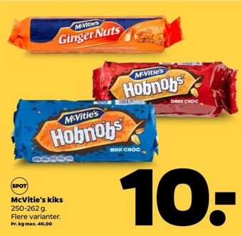 Netto Hobnobs kiks tilbud