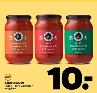 Netto Zelected sauce flydende tilbud