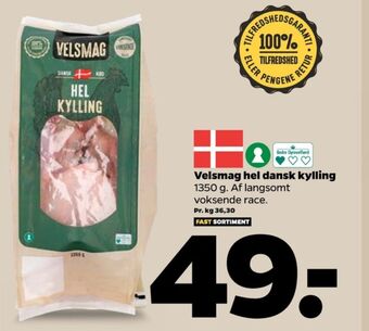 Netto Velsmag kylling tilbud