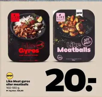 Netto Like meat færdigretter tilbud