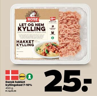 Netto Rose hakket kylling tilbud