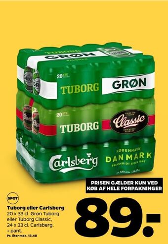 Netto Classic øl tilbud