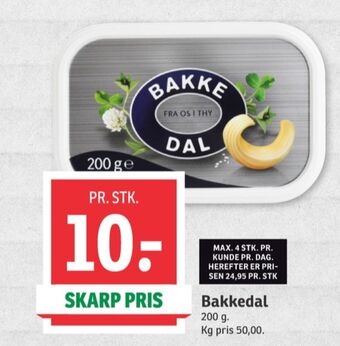 SPAR Bakkedal smørbar tilbud