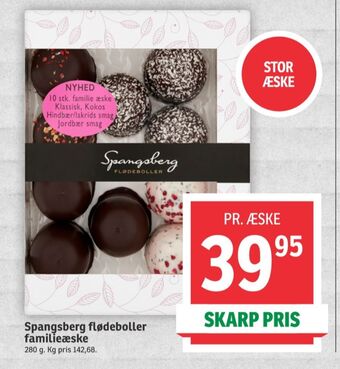 SPAR Spangsberg flødeboller tilbud