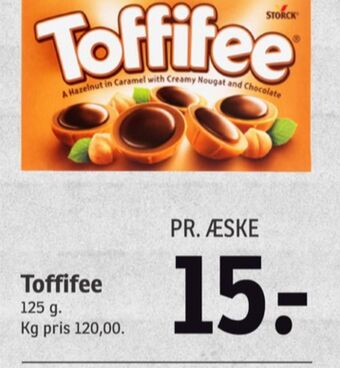 SPAR Toffifee dessertchokolade tilbud