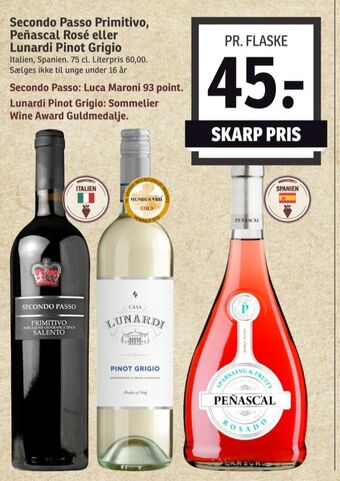 SPAR Ukendt italiensk hvidvin tilbud