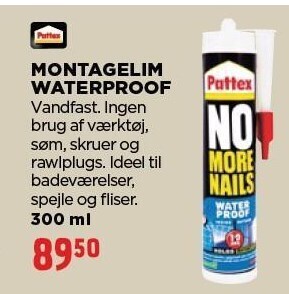 jem & fix Montagelim waterproof tilbud