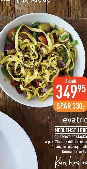 Imerco Legio nova pastaskål tilbud