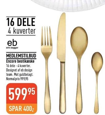 Imerco Encore bestikæske tilbud