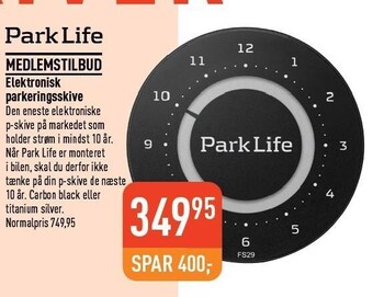 Imerco Elektronisk parkeringsskive tilbud