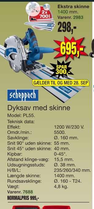 Harald Nyborg Dyksav med skinne tilbud