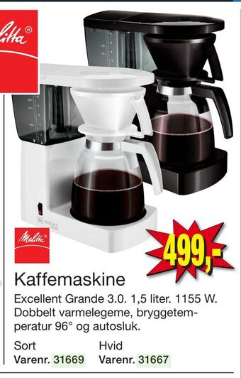 Harald Nyborg Kaffemaskine tilbud
