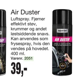 Harald Nyborg Air duster tilbud