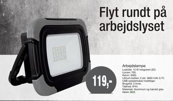 Harald Nyborg Arbejdslampe tilbud