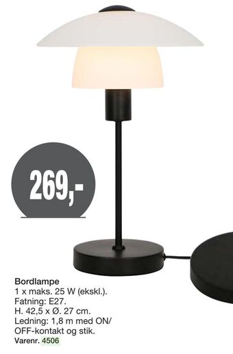 Bordlampe