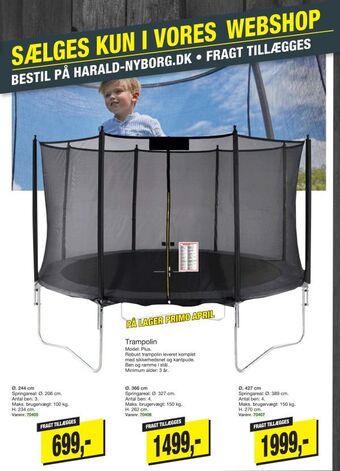 Harald Nyborg Trampolin tilbud