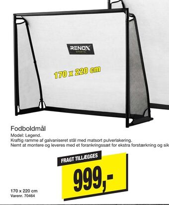 Harald Nyborg Fodboldmål tilbud