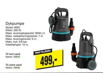 Harald Nyborg Dykpumpe tilbud