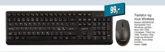 Harald Nyborg Tastatur og mus wireless tilbud