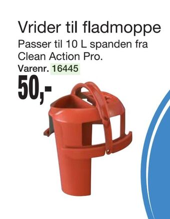 Harald Nyborg Vrider til fladmoppe tilbud