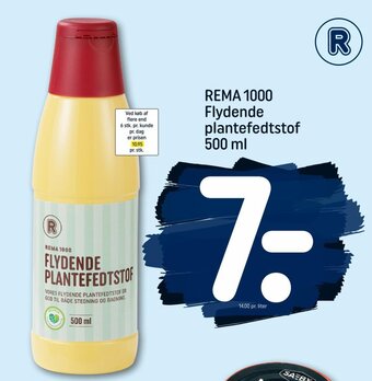 REMA 1000 Rema 1000 Flydende plantefedtstof 500 ml tilbud