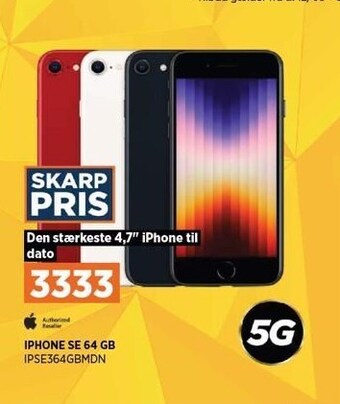 Power Iphone se 64 gb tilbud
